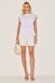Blusa Algodão Carmen Branco