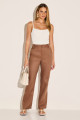 Calça Linho Laura Mocha