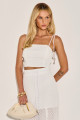 Blusa Bordada Cleide Branco