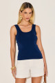 Blusa Regata Rib Caetana Marinho