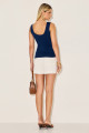 Blusa Regata Rib Caetana Marinho