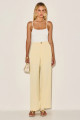 Calça Alfaiataria July Amarelo Claro 