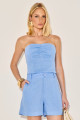 Shorts Linho Patricia Azul
