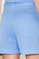 Shorts Linho Patricia Azul