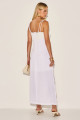 Vestido Linho Teca Branco
