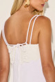 Vestido Linho Teca Branco