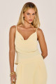 Blusa Alfaiataria Debora Amarelo Claro