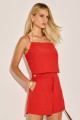 Shorts Alfaiataria Celia Vermelho