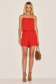 Shorts Alfaiataria Celia Vermelho
