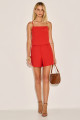 Shorts Alfaiataria Celia Vermelho