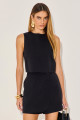 Shorts Saia Linen Mara Preto 
