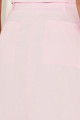 Saia Linho Eliane Quartzo Rosa 