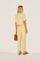 Blusa Alfaiataria Eloisa Amarelo
