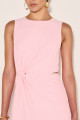 Vestido Alfaiataria Arabella Rosa Claro