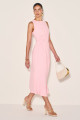 Vestido Alfaiataria Arabella Rosa Claro