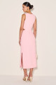 Vestido Alfaiataria Arabella Rosa Claro