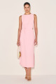 Vestido Alfaiataria Arabella Rosa Claro