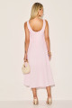 Vestido Algodão Dara Rosa Claro