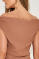 Blusa Alfaiataria Valesca Mocha 