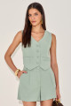 Colete Linen Elara Jade