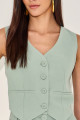 Colete Linen Elara Jade