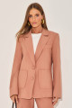 Blazer Alfaiataria Elara Mocha 