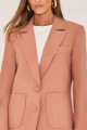 Blazer Alfaiataria Elara Mocha 