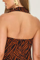 Blusa Chiffon Zebra Nena Terra