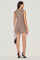 Shorts Alfaiataria Lori Marrom