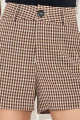 Shorts Alfaiataria Lori Marrom