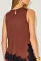 Blusa Crepe Yara Chocolate