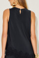 Blusa Crepe Yara Preto 