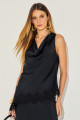 Blusa Crepe Yara Preto 