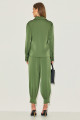 Camisa Crepe Bete Verde Militar