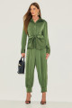 Camisa Crepe Bete Verde Militar