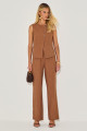 Calça Alfaiataria Maira Mocha 