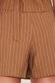 Shorts Alfaiataria Akemi Mocha 
