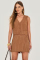 Shorts Alfaiataria Akemi Mocha 