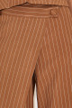 Calça Alfaiataria Prega Akemi Mocha 