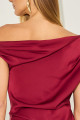 Blusa Crepe Sayuri Bordô