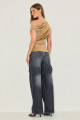 Blusa Crepe Sayuri Caramelo