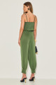 Calça Crepe Gaby Verde Militar