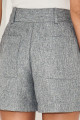 Shorts Alfaiataria Zuki Cinza