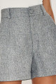 Shorts Alfaiataria Zuki Cinza