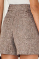 Shorts Alfaiataria Zuki Canela 