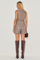 Shorts Alfaiataria Zuki Canela 