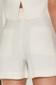 Shorts Linen Tábatha Cru