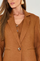 Blazer Linho Ágatha Café