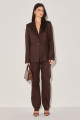 Blazer Linho Ágatha Chocolate 