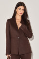Blazer Linho Ágatha Chocolate 